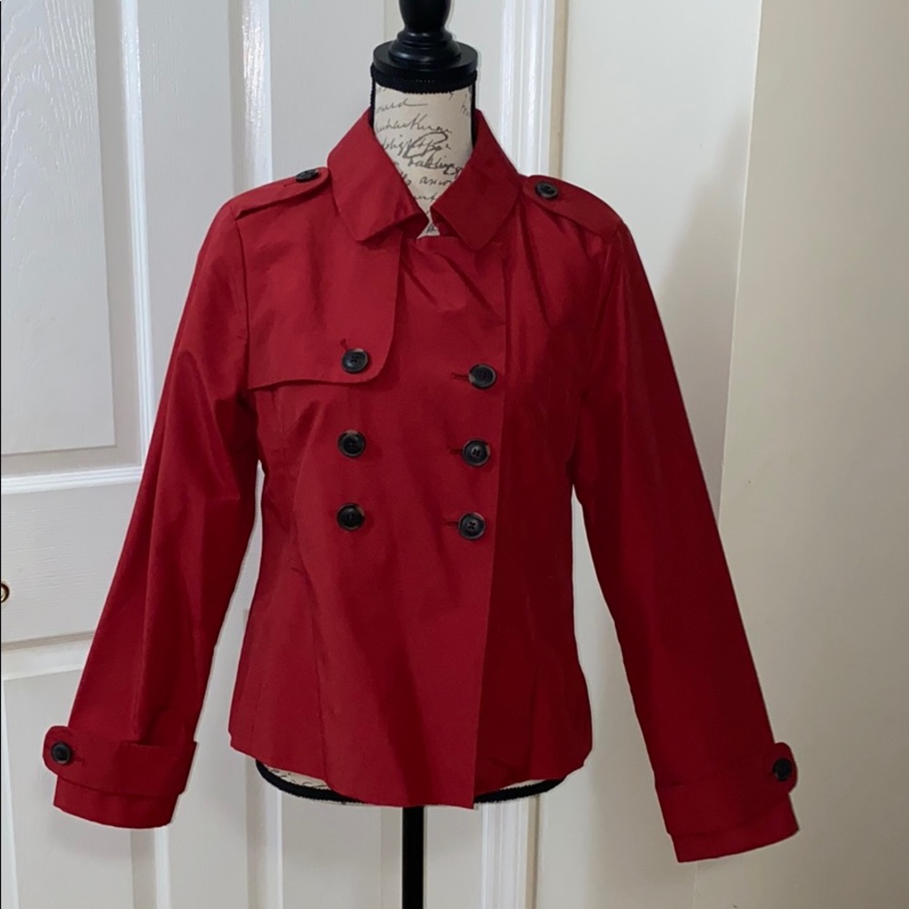 Banana Republic Short Trench Jacket